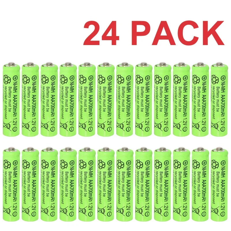 High Capacity AAA Rechargeable Batteries for Solar Lights
