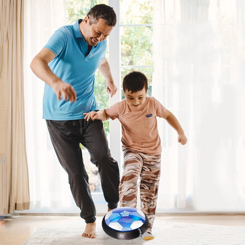 Air Power Hover Ball with LED Light for Indoor Fun