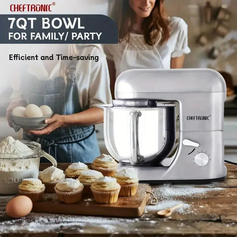 Cheftronic Six Speed Stand Mixer With Stainless Steel Bowl
