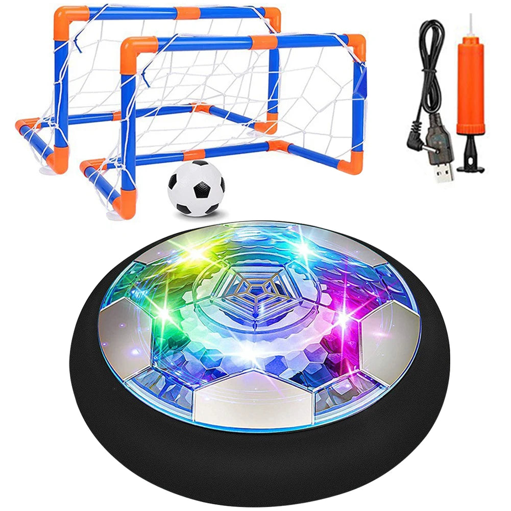 Air Power Hover Ball with LED Light for Indoor Fun
