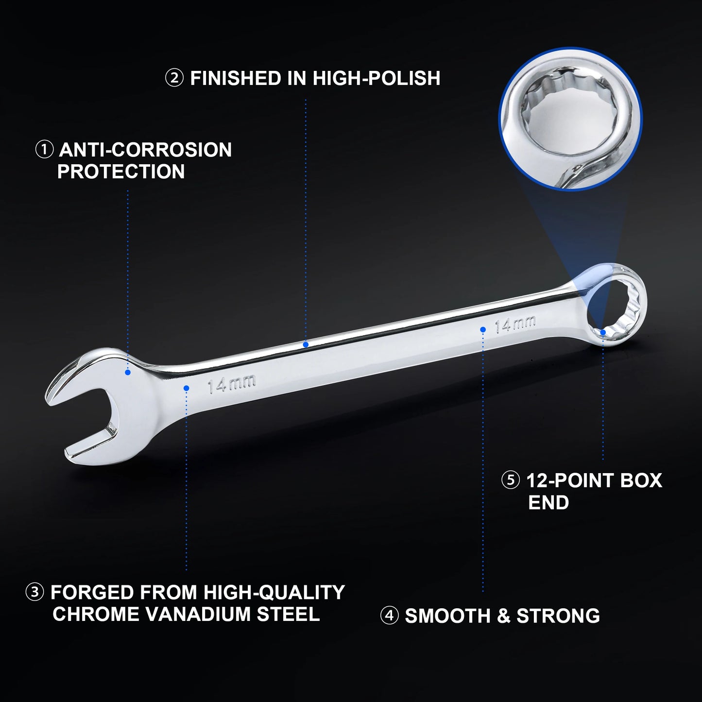 200 Piece Ratchet Wrench Tool Set for Home Use