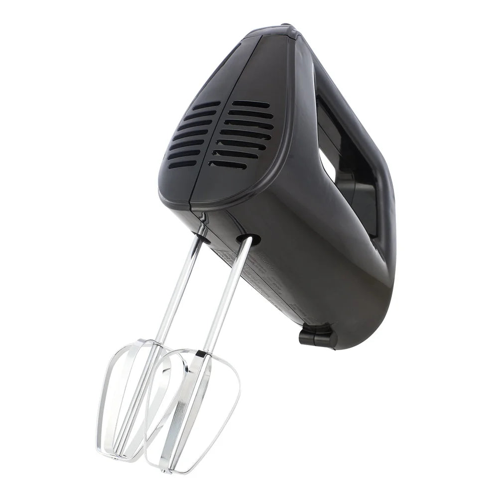 Five Speed Corded Hand Mixer With Beaters And Easy Grip