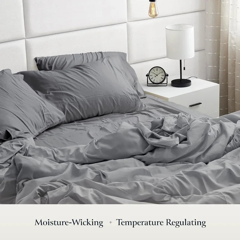 Luxury Six Piece Hotel Quality Bed Sheet Set