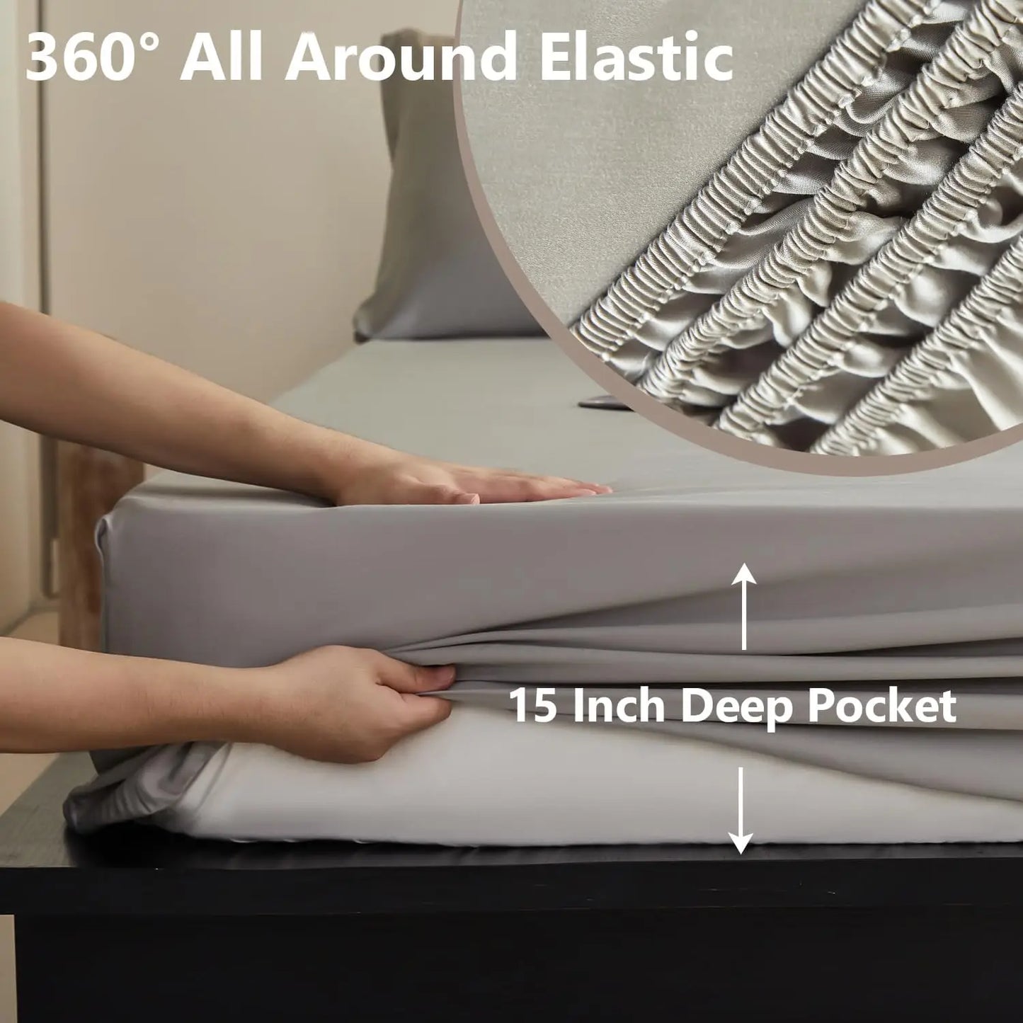 Silky Soft Tencel Lyocell Sheet Set for Ultimate Comfort