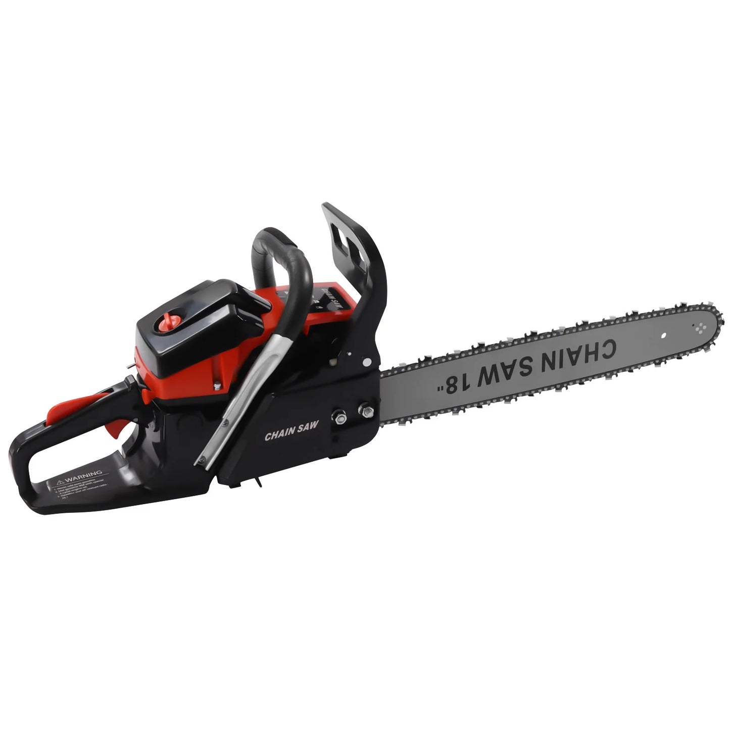Gasoline Powered Chainsaw for Effortless Wood Cutting in Garden
