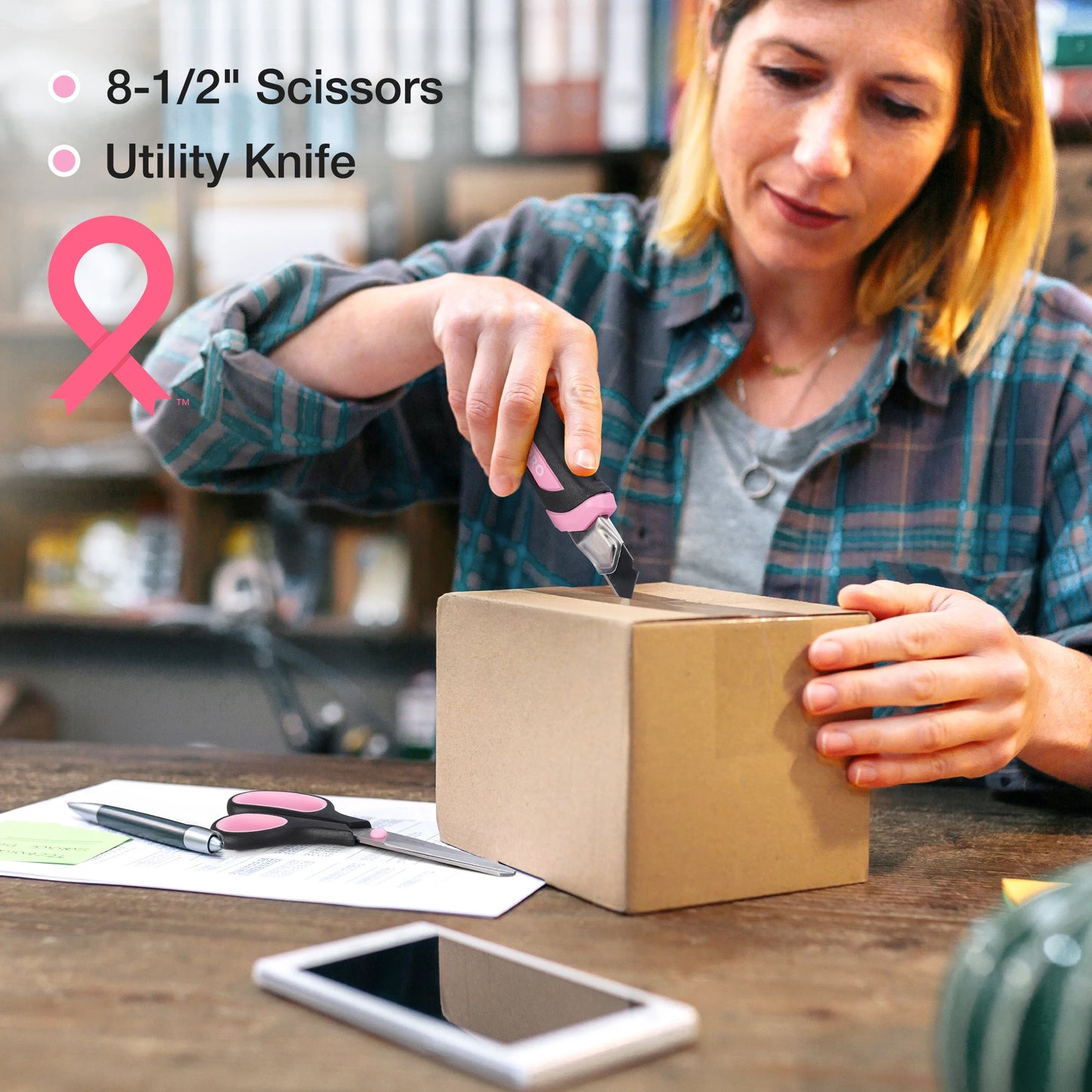 Workpro Pink Tool Kit for Home Repair and DIY Projects