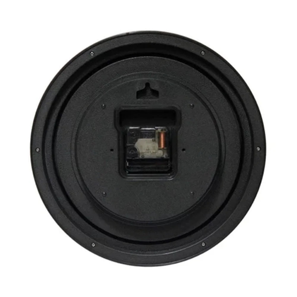 Modern Round Wall Clock with Quartz Movement and Elegant Design