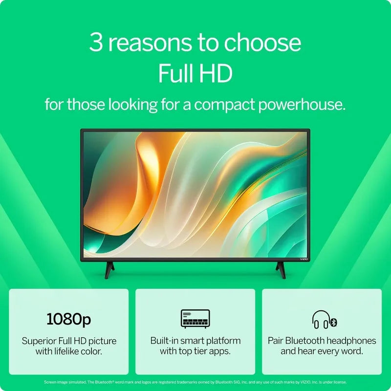 VIZIO Full HD Smart TV with Alexa and Google Cast