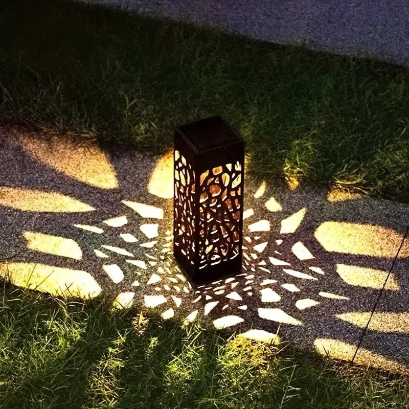 Solar Powered LED Garden Stake Lights for Outdoor Decoration