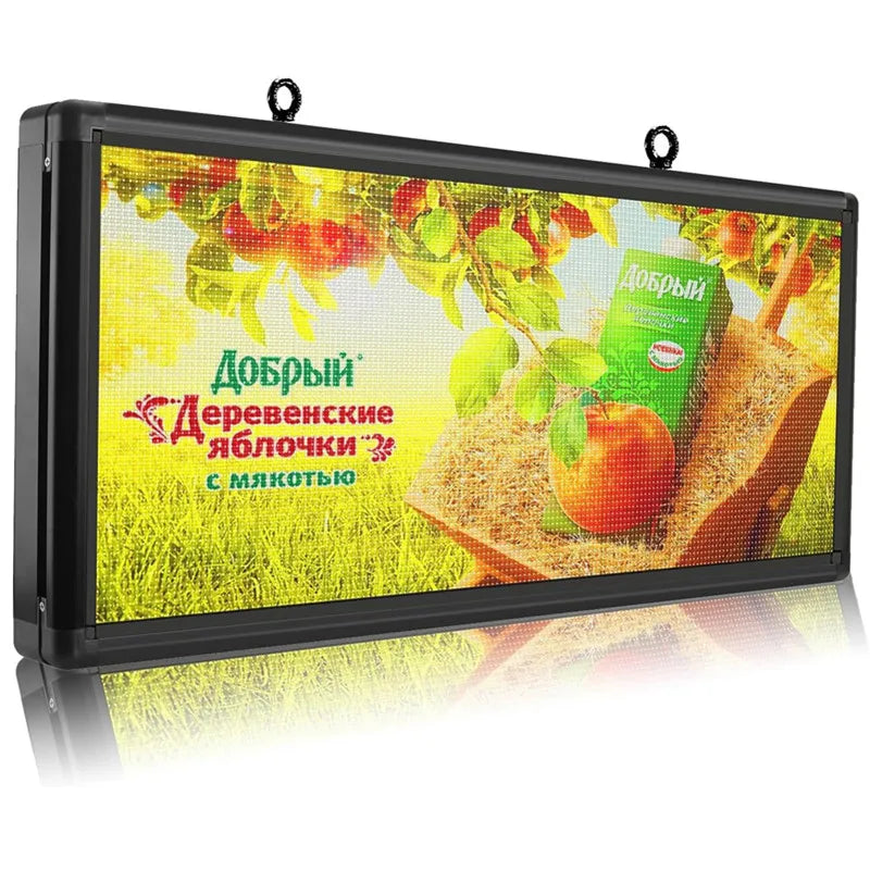 Ultra Bright Outdoor LED RGB Scrolling Message Sign Display