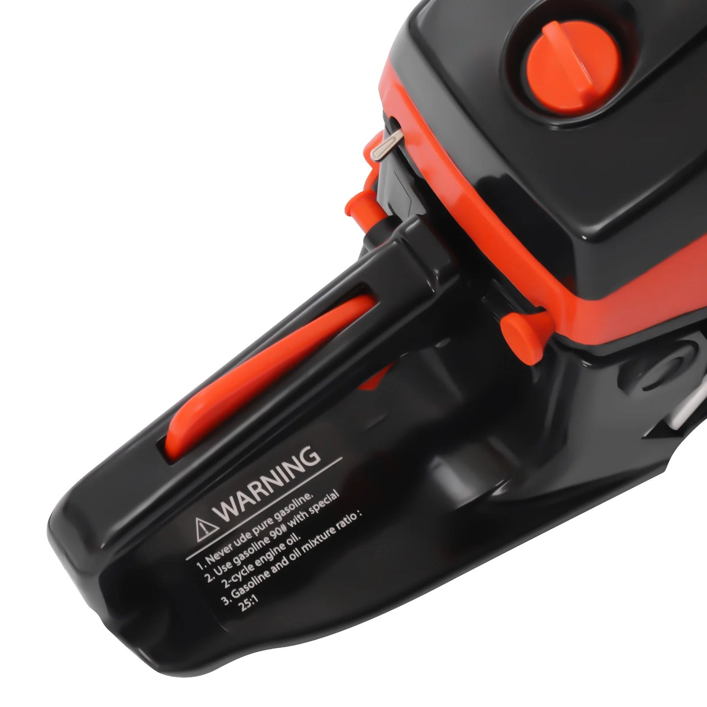 Gasoline Powered Chainsaw for Effortless Wood Cutting in Garden