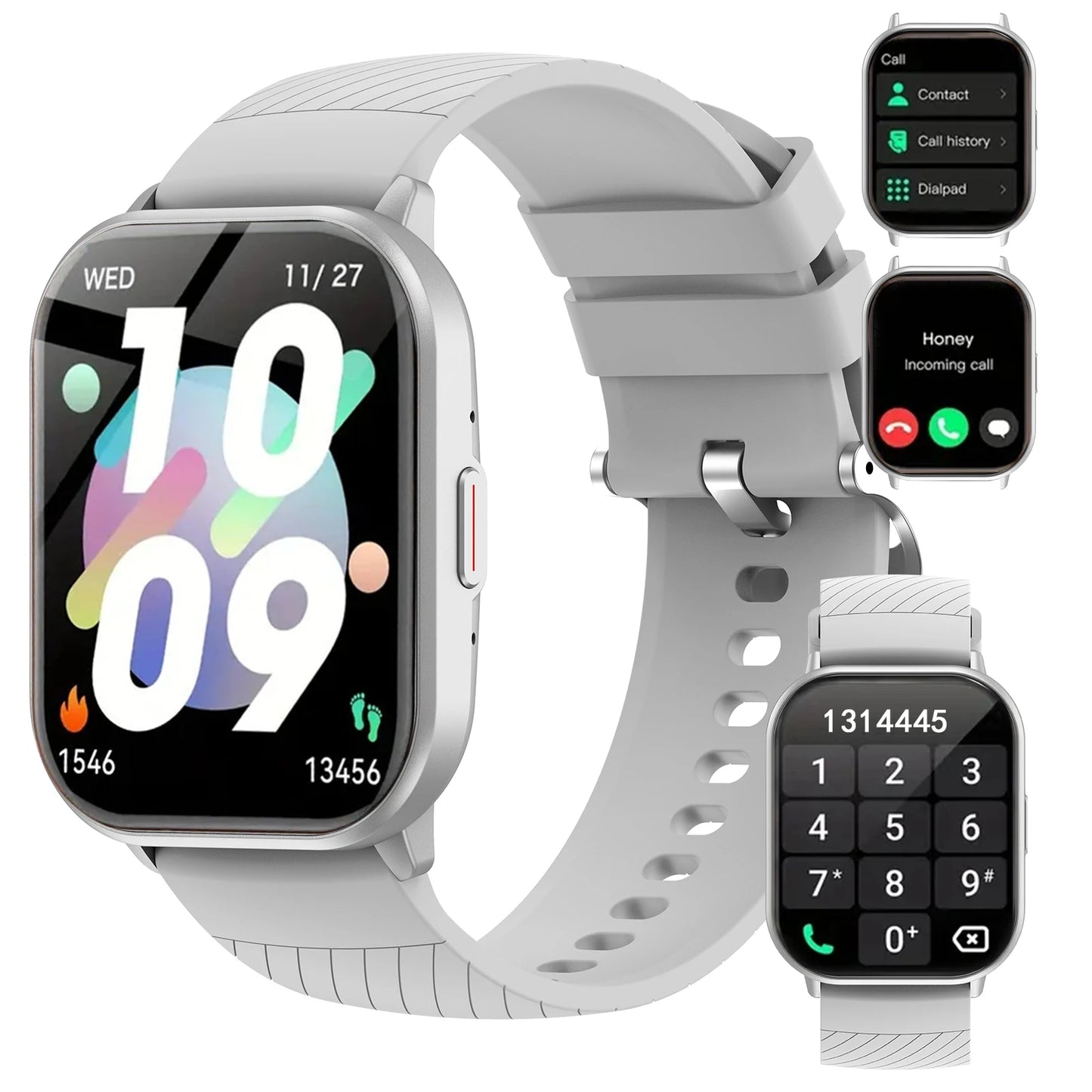Smart Watch With Calling And SMS Reminder For All Smartphones