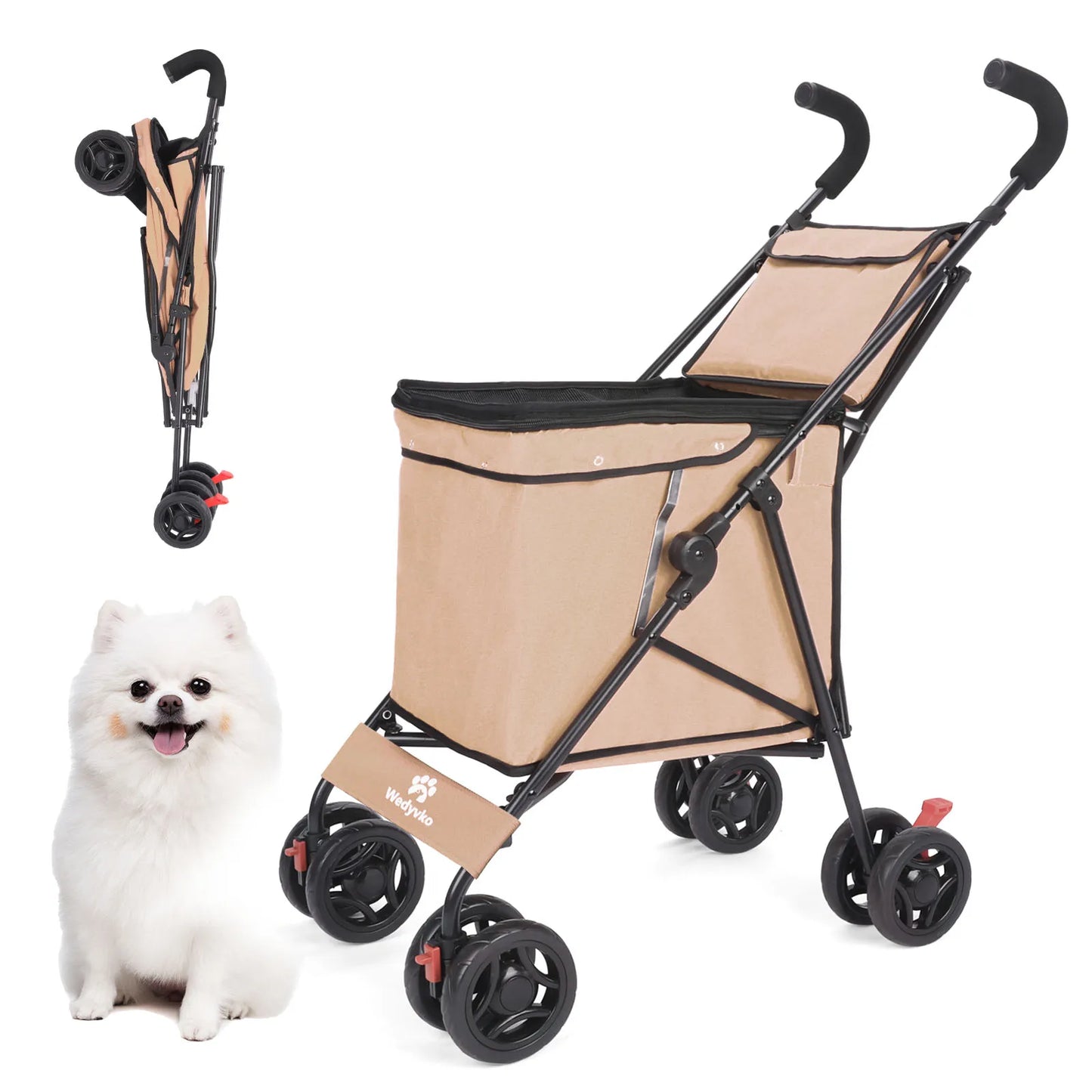 Pet Stroller For Dogs And Cats Travel With Ease
