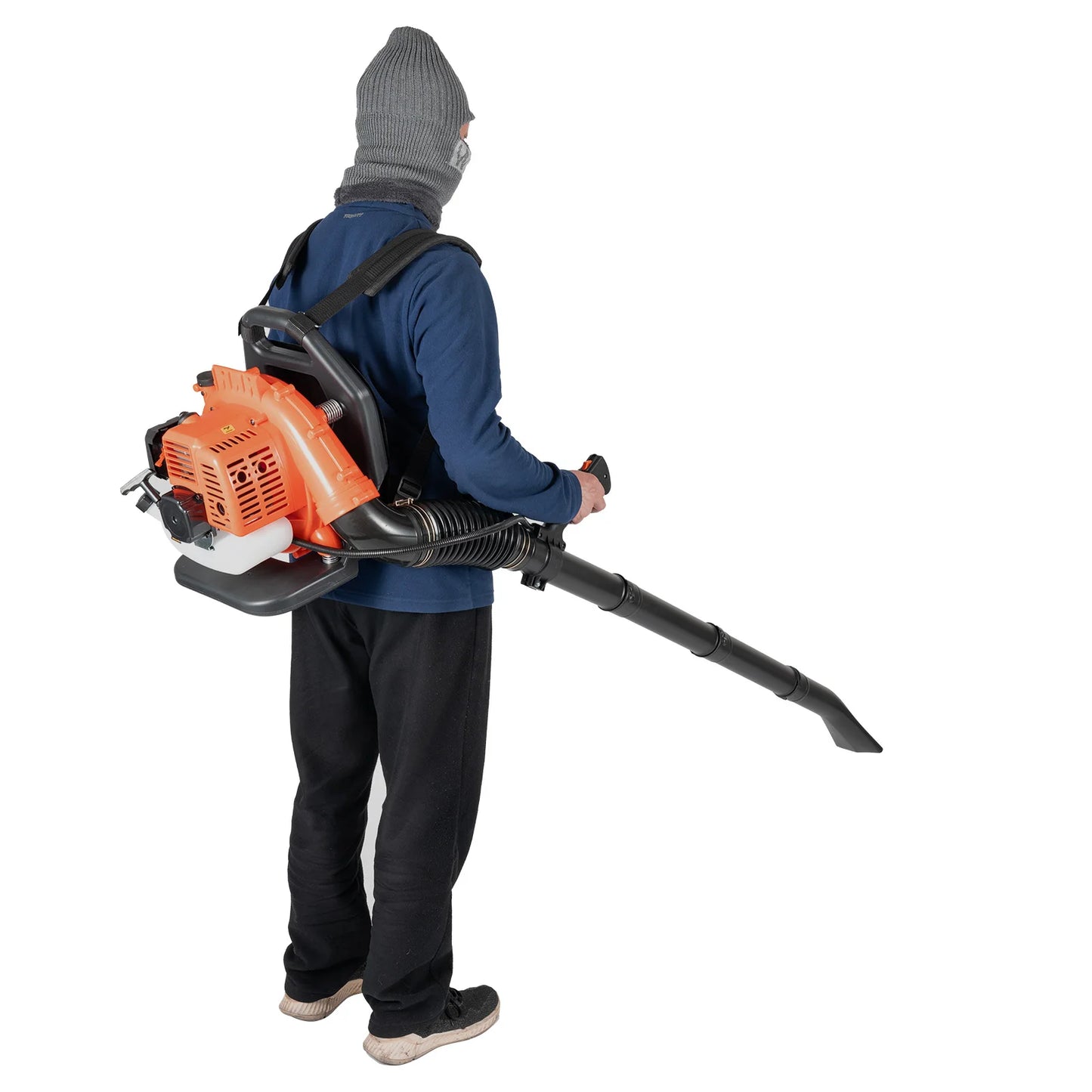 Gas Powered Backpack Leaf Blower for Easy Outdoor Cleanup