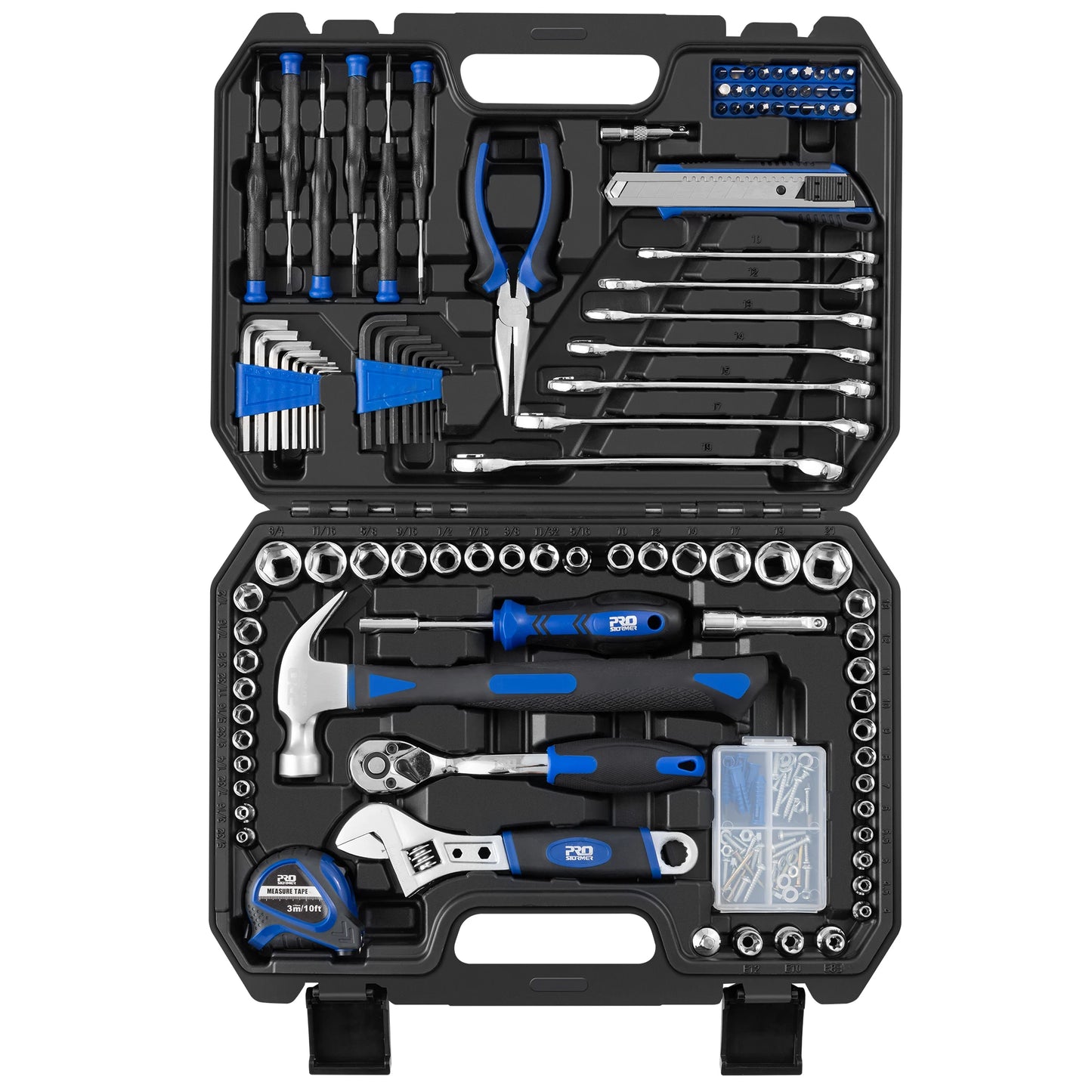 200 Piece Ratchet Wrench Tool Set for Home Use