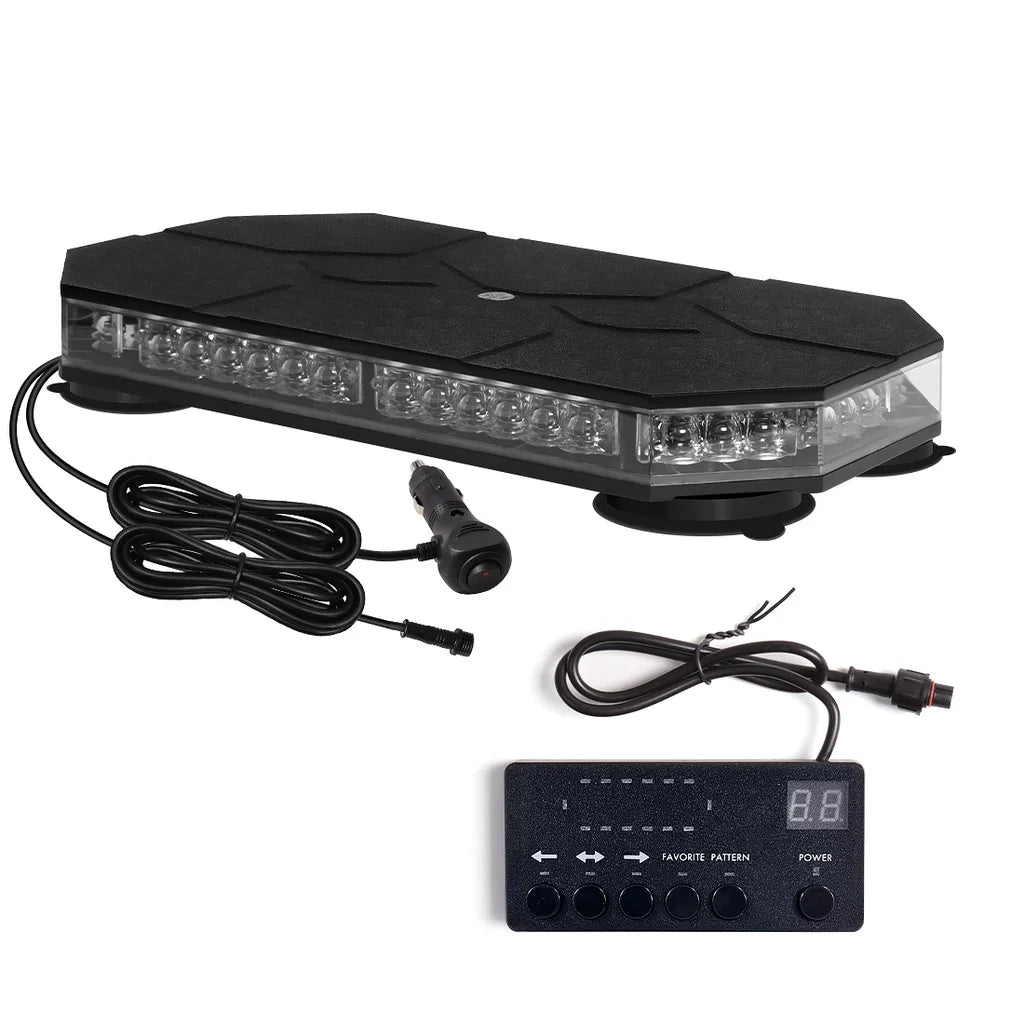 LED Car Roof Top Strobe Lights Emergency Warning Beacon