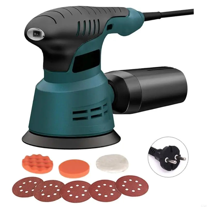 Electric Orbital Sander with Brushless Motor for Woodworking
