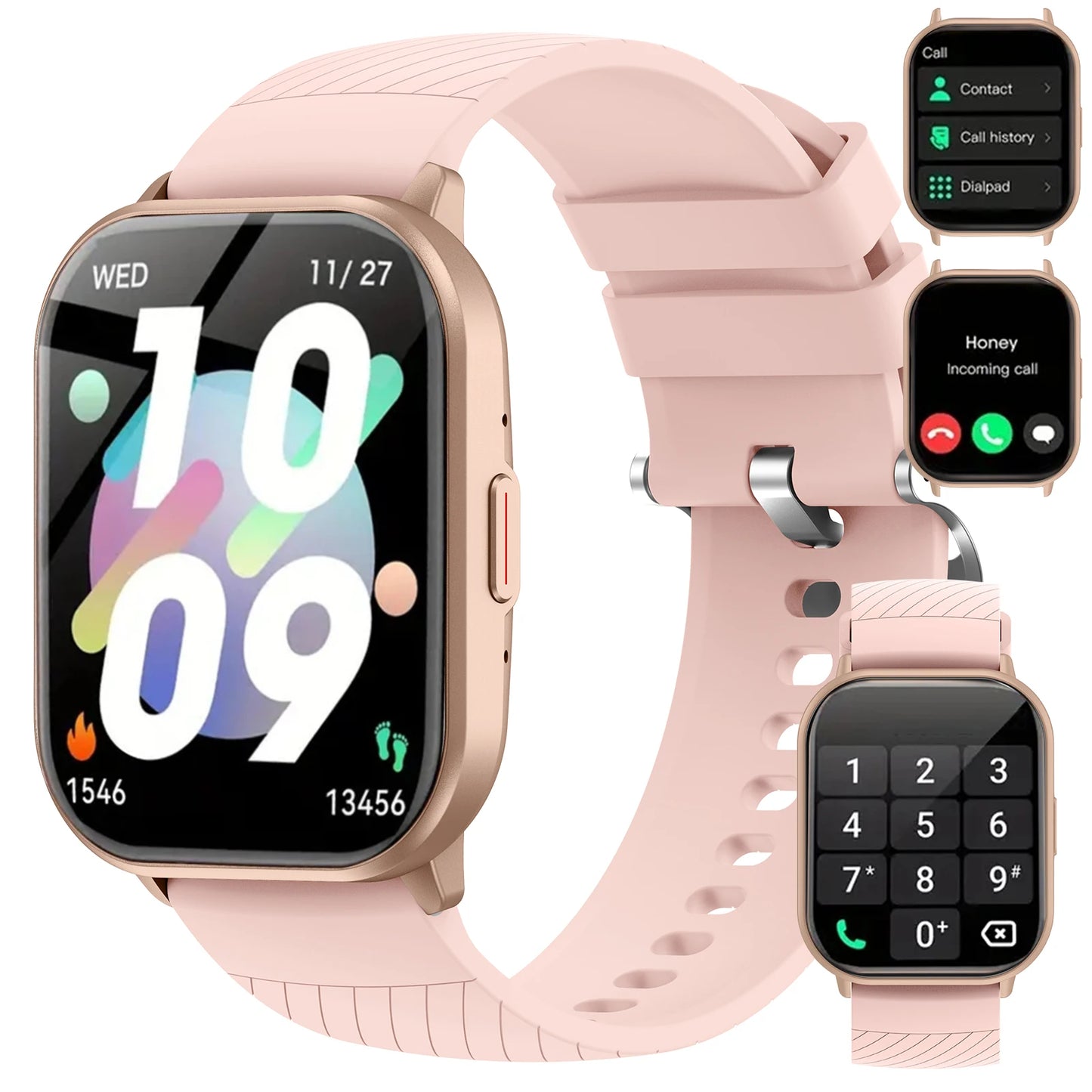 Smart Watch With Calling And SMS Reminder For All Smartphones