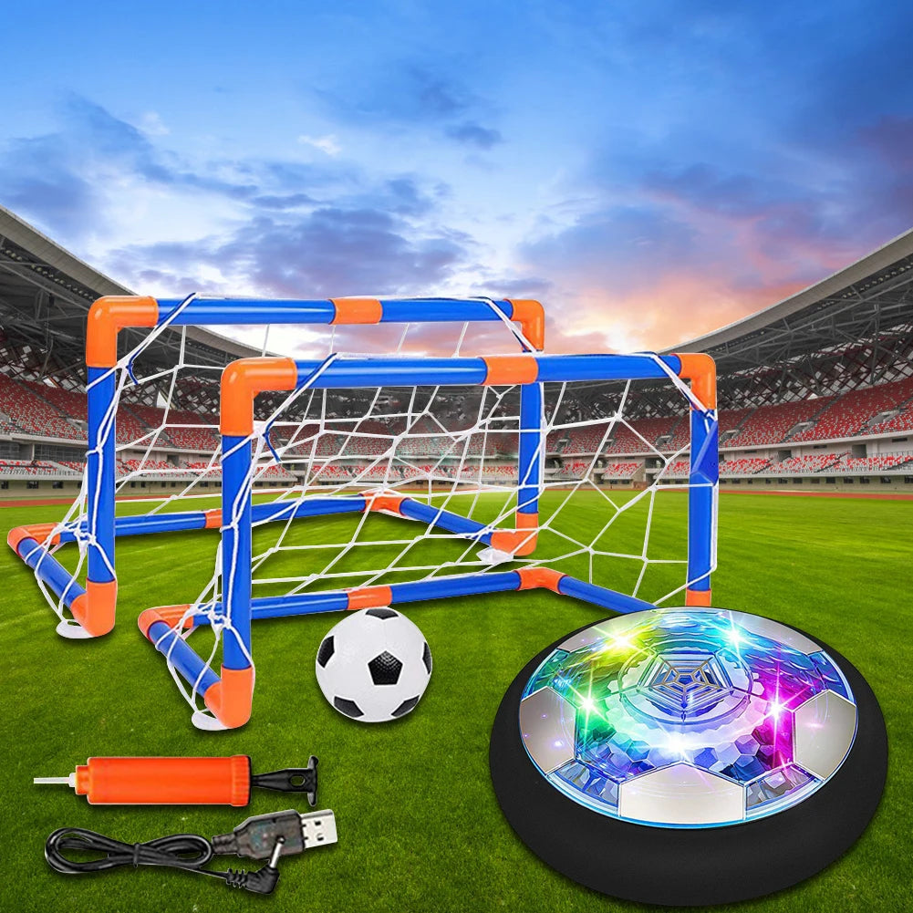 Air Power Hover Ball with LED Light for Indoor Fun