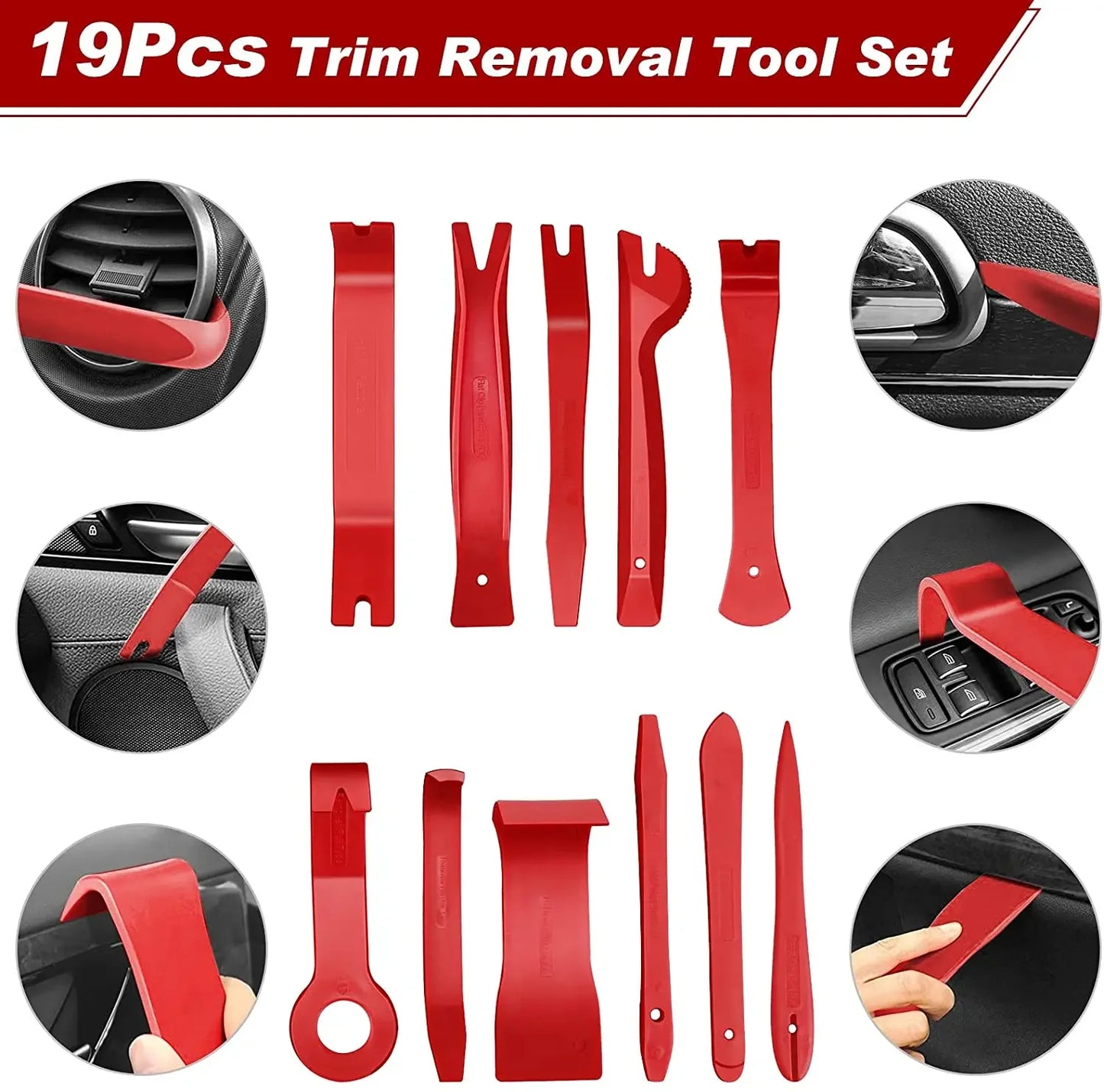 Car Interior Trim Removal Tool Set for Easy Disassembly