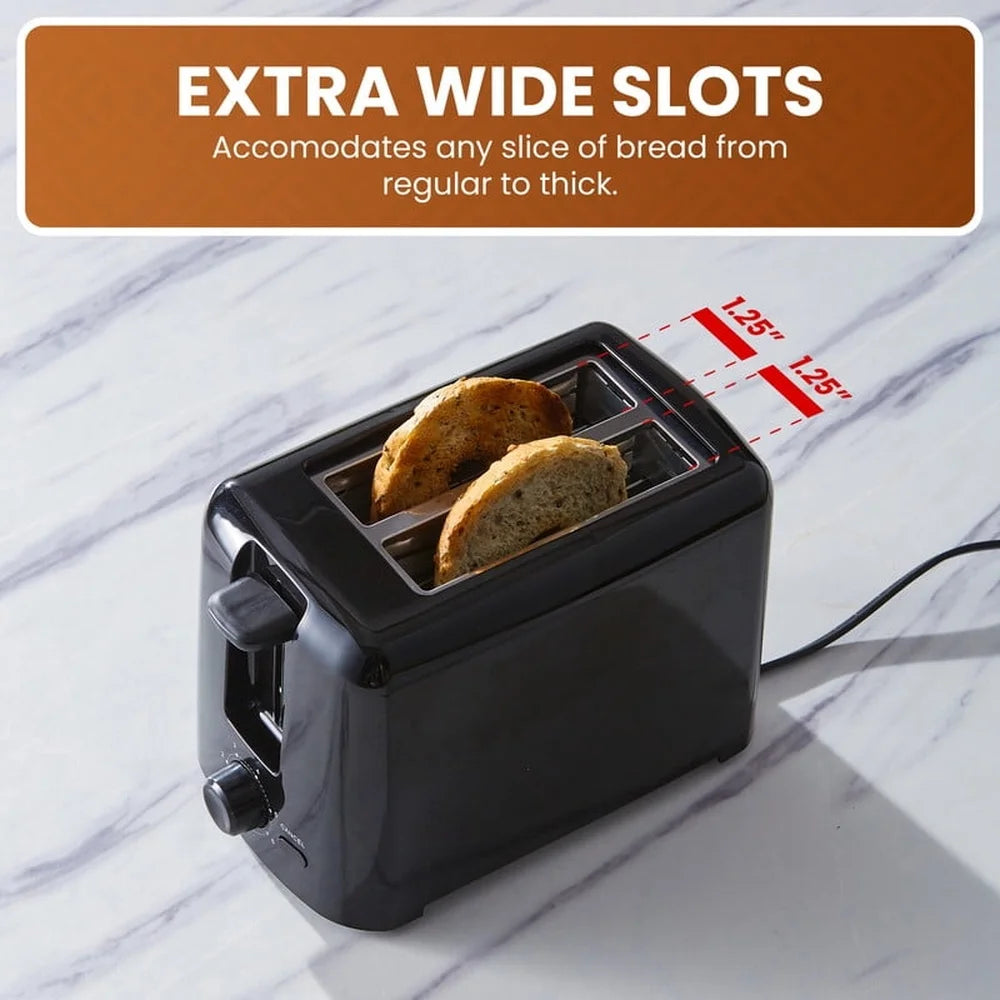 Cool Touch Toaster With Adjustable Toast Shades Now
