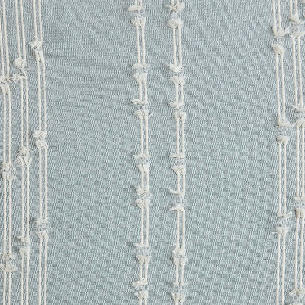Aqua Cotton Jacquard Comforter Set for Cozy Bedrooms
