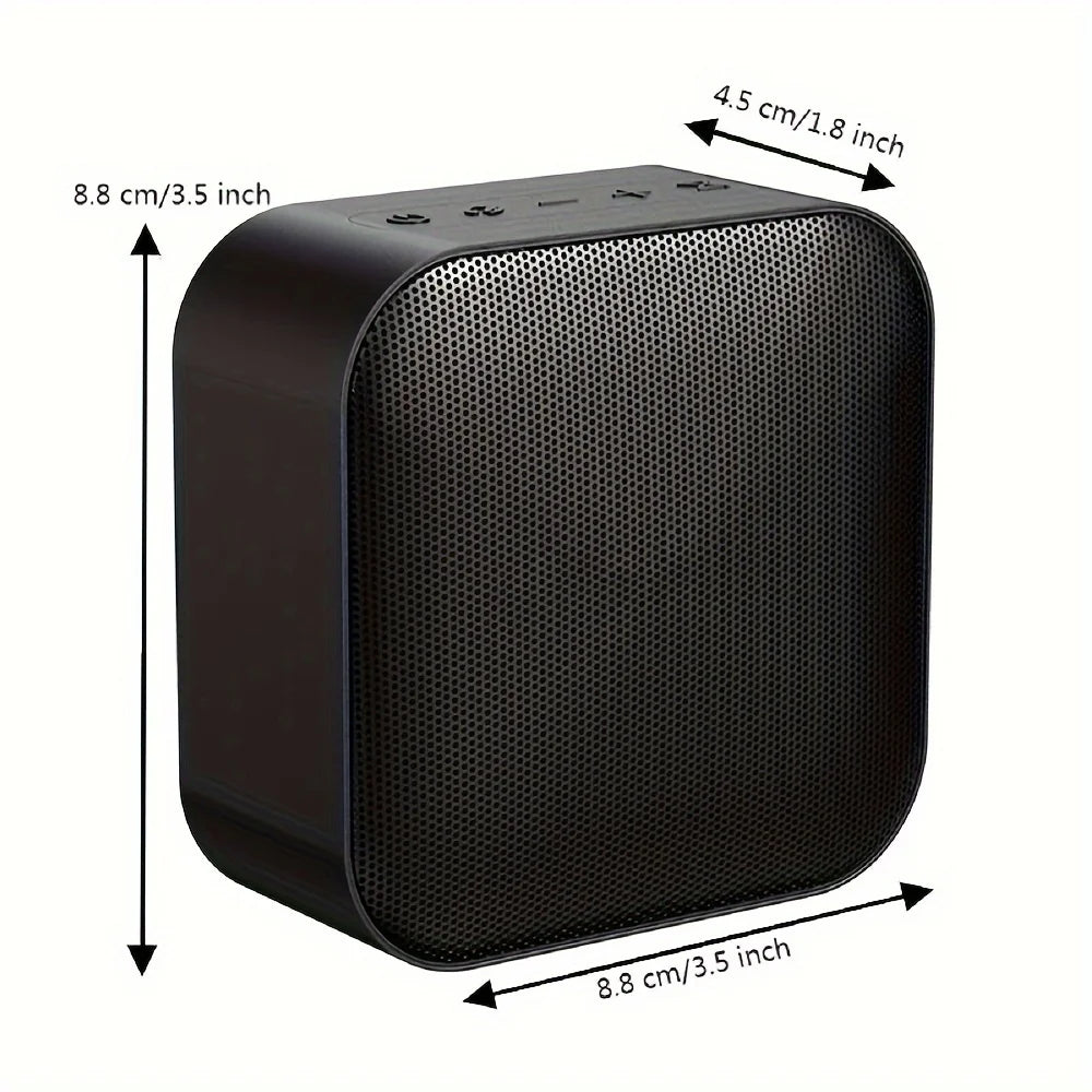 Portable Waterproof Bluetooth Speaker with TWS Stereo Sound