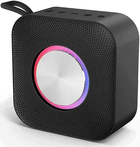 Portable Waterproof Bluetooth Speaker with TWS Stereo Sound