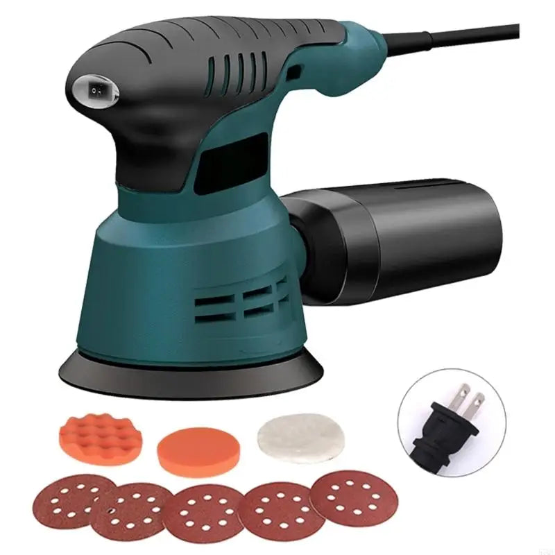 Electric Orbital Sander with Brushless Motor for Woodworking