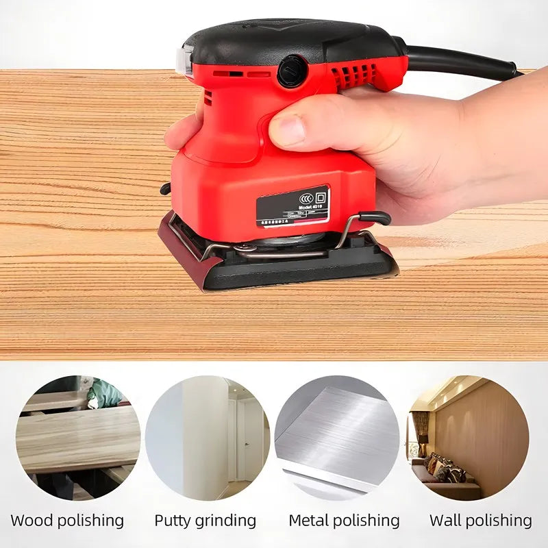 Mini Electric Sander Tool for Woodworking and Metal Polishing