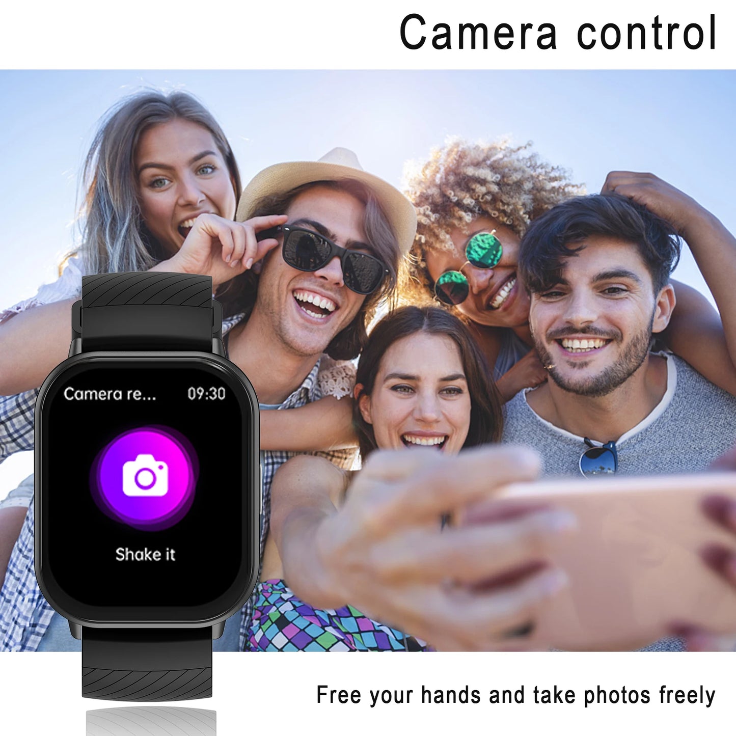 Smart Watch With Calling And SMS Reminder For All Smartphones