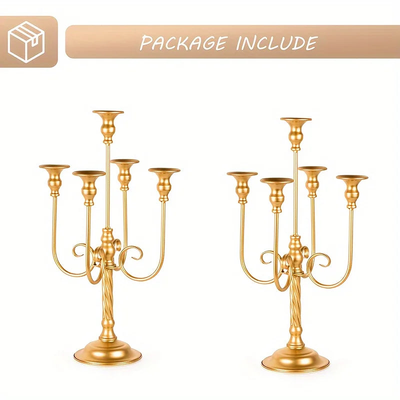 Iron Pillar Candle Holders For Weddings And Holiday Decor