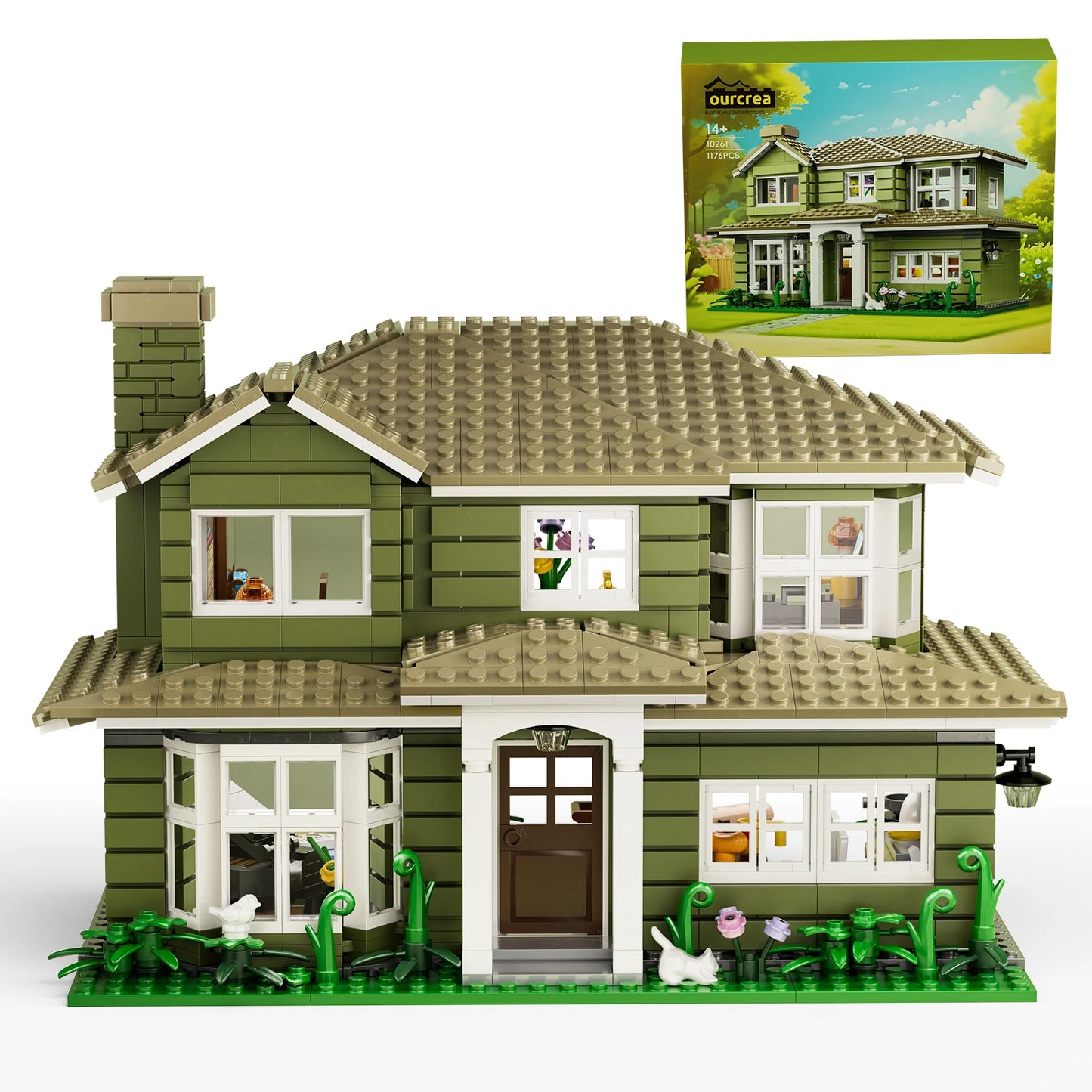 Dunphy House Building Blocks Set For Creative Family Fun