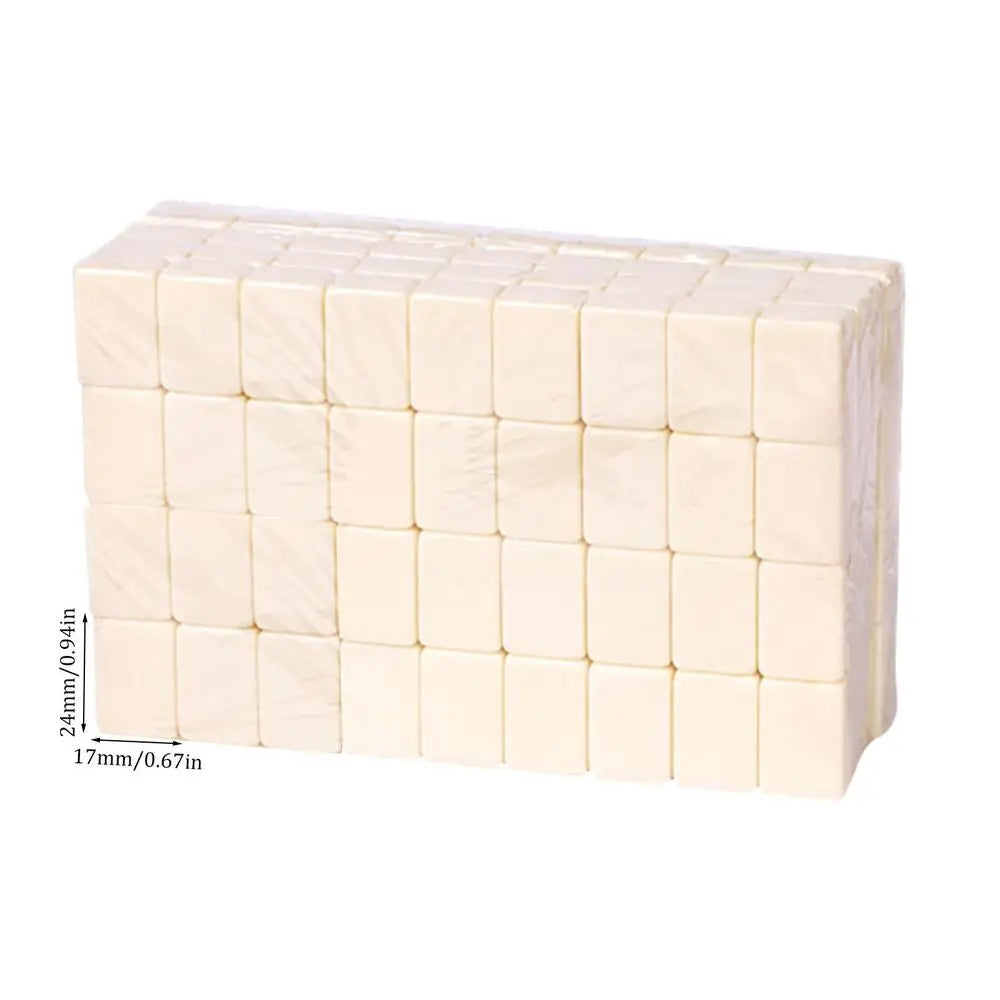 Portable Mahjong Set with Large Storage Bag for Family Fun