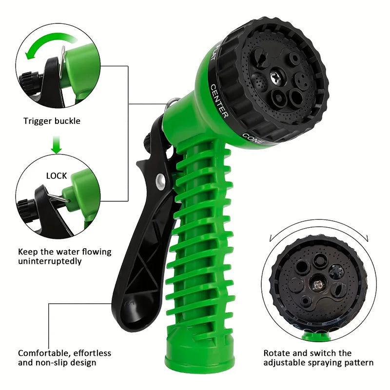 Flexible Expandable Garden Water Hose for Easy Watering Tasks