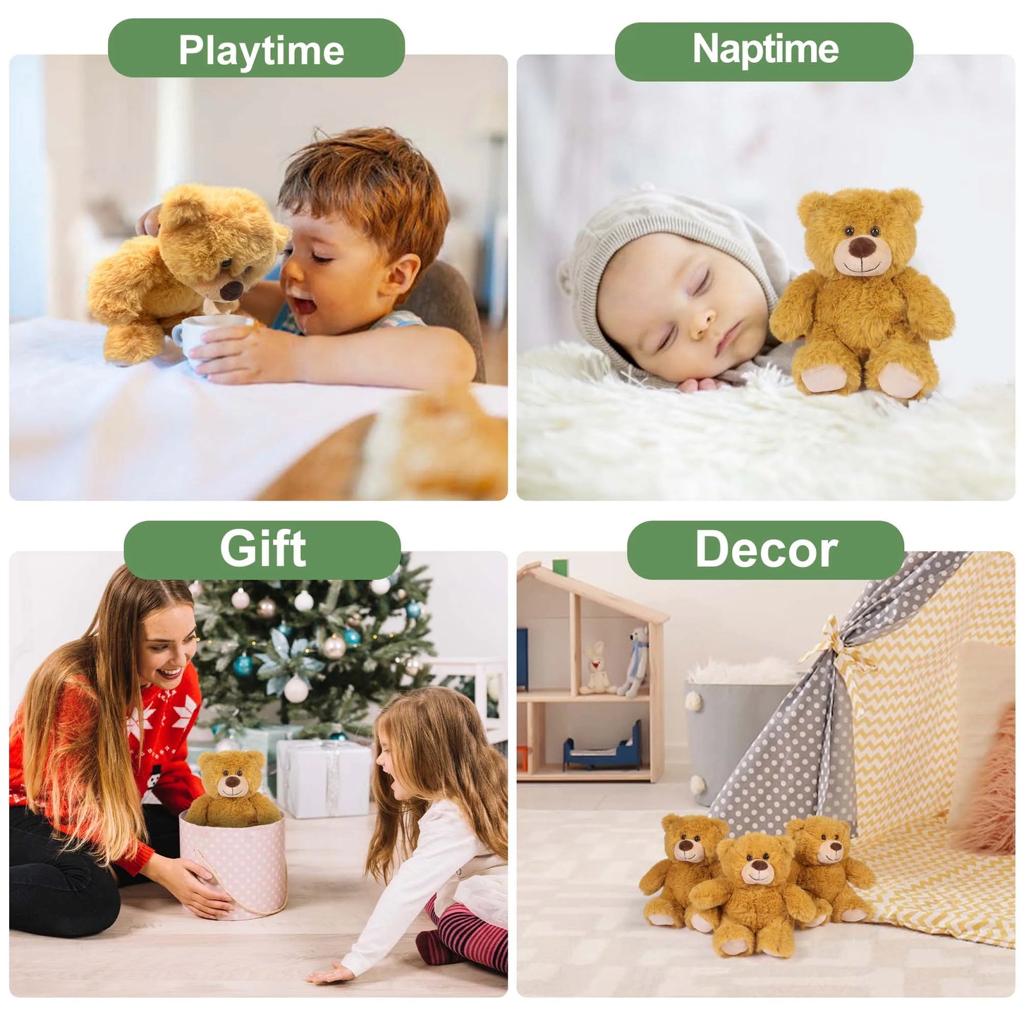 Cuddle Buddies Teddy Bear Plush Toy For Kids And Babies