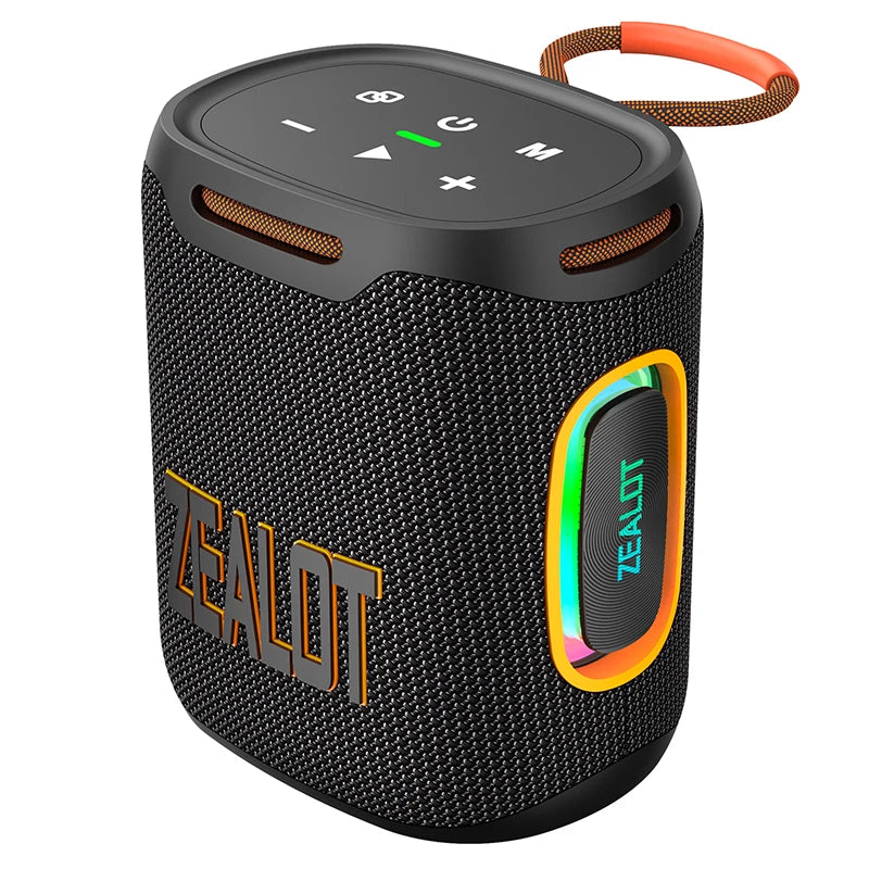 Zealot S122 Waterproof Bluetooth Speaker with HiFi Stereo Sound