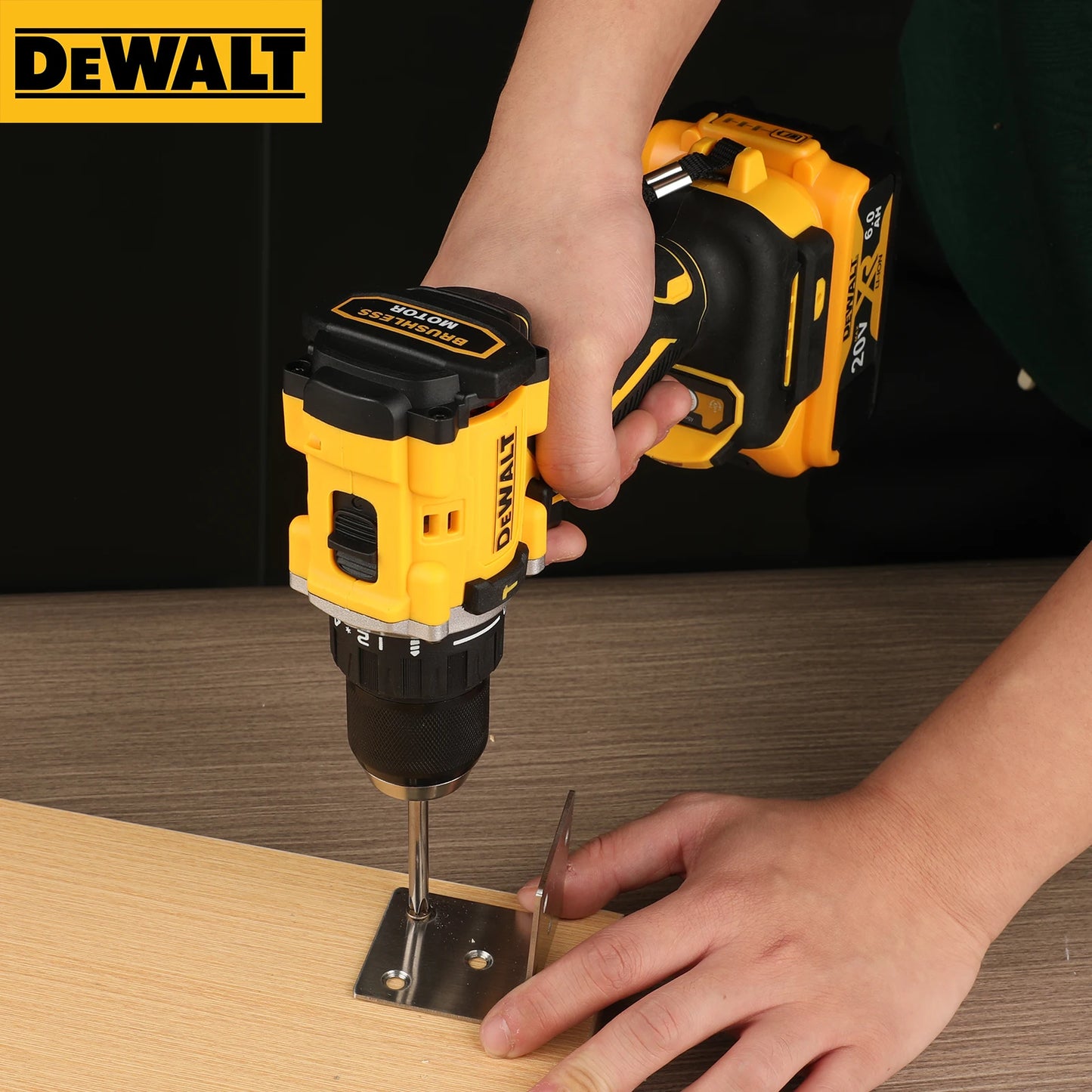 DEWALT 20V Brushless Electric Screwdriver and Impact Drill Combo