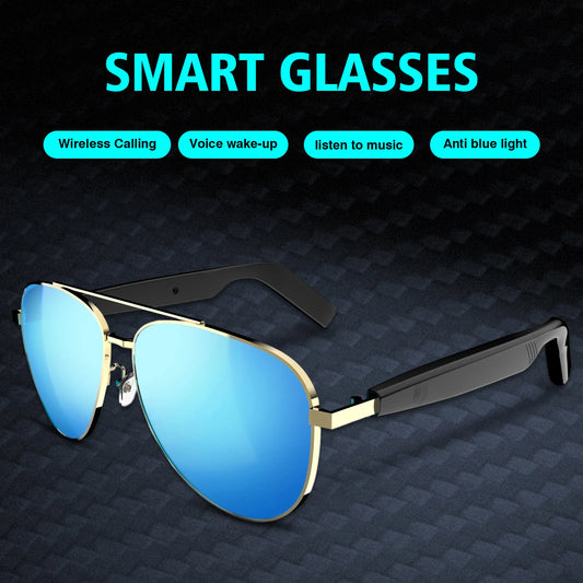 Smart Noise Reduction Glasses with Wireless Calls and Music