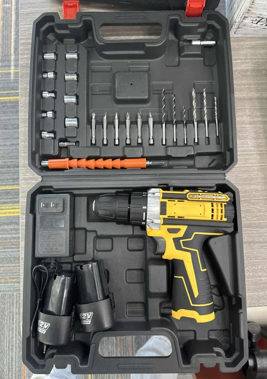 Rechargeable Electric Hand Drill and Screwdriver for Household Use