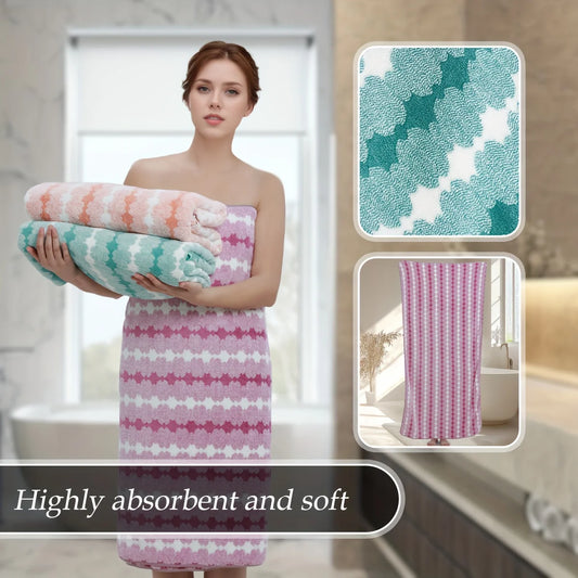 Soft Absorbent Cotton Towel Set Quick Dry Durable Washcloths