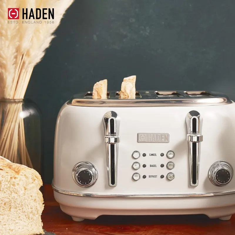 Heritage Stainless Steel Toaster With Extra Wide Slots