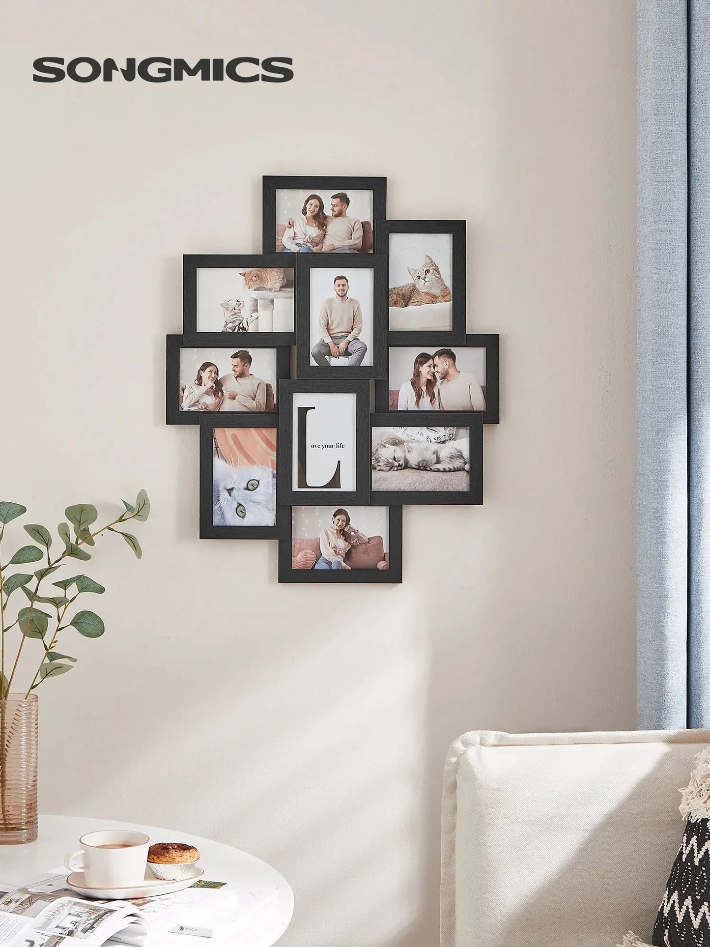 Songmics Collage Picture Frames for Beautiful Wall Displays