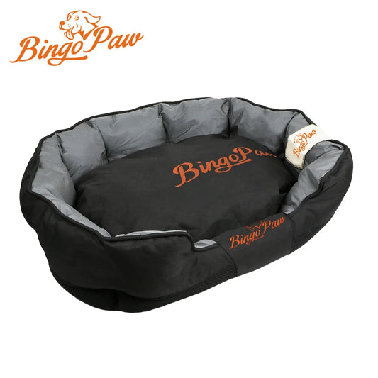 Soft Waterproof Dog Bed With Removable Cushion Oxford Cover