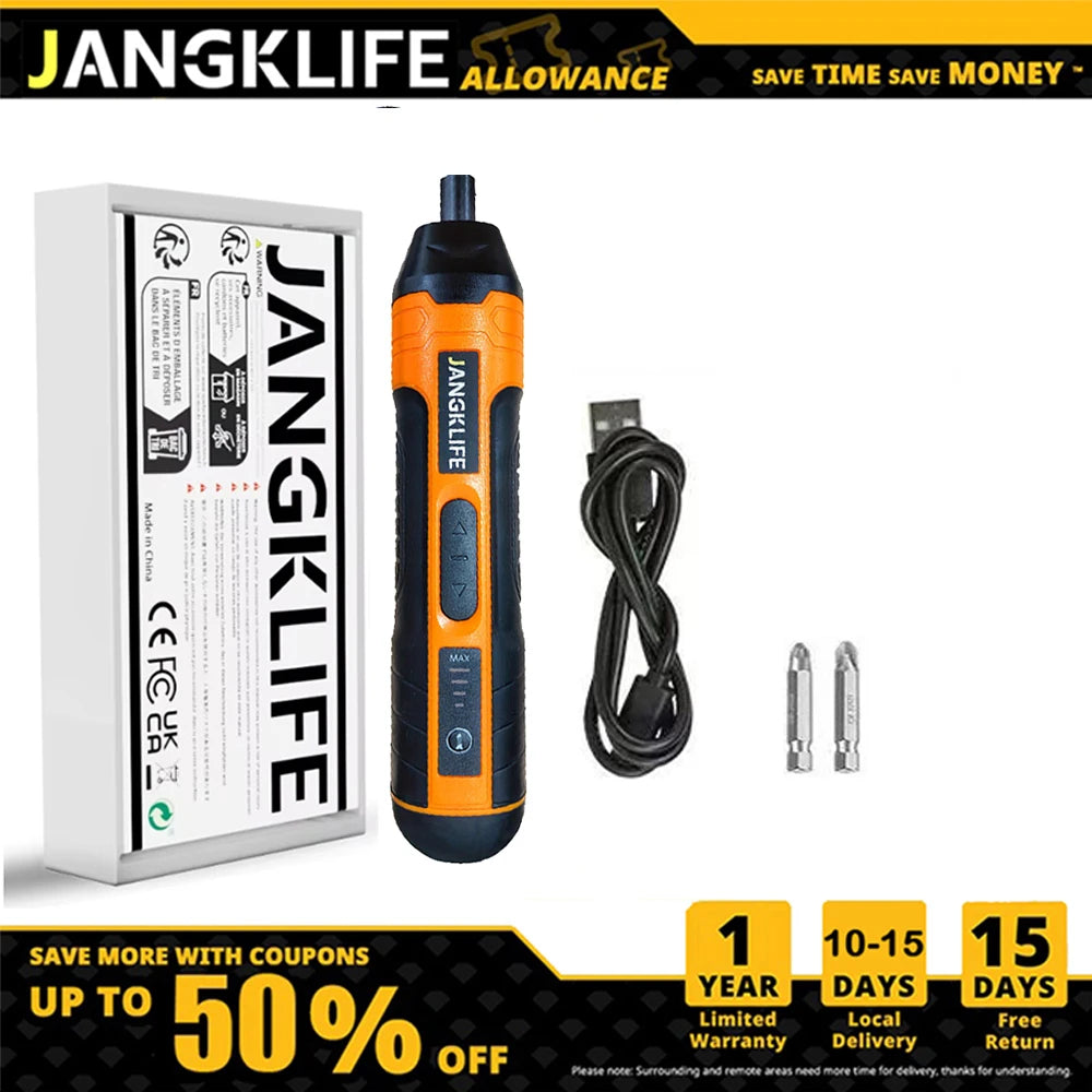 Cordless Electric Screwdriver Mini Drill Power Tools Set