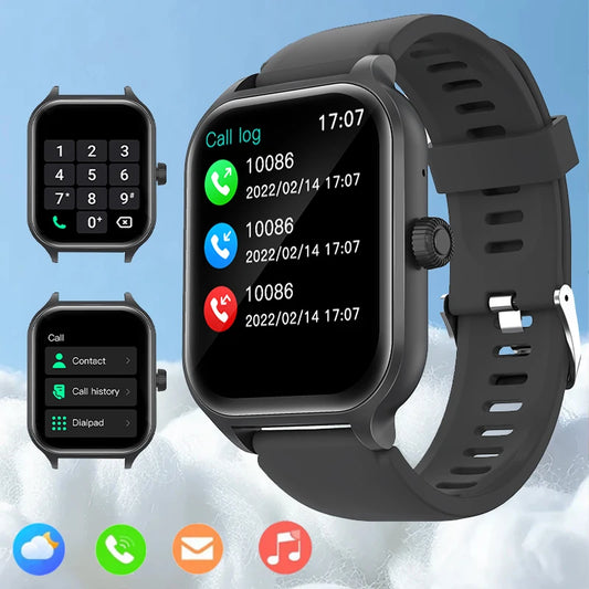 Smart Watch With Wireless Calling And Multi-Sport Tracking Features