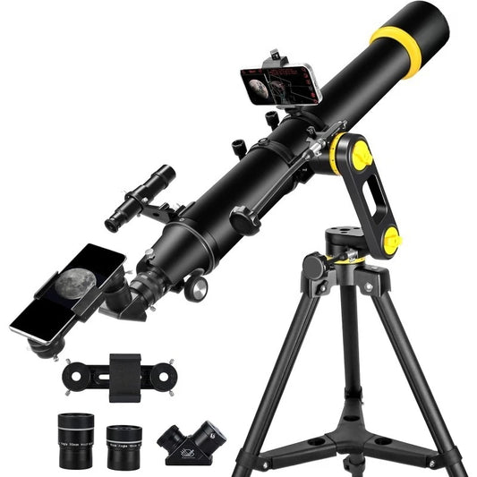 High Powered Telescope for Beginners and Kids with Tripod Adapter