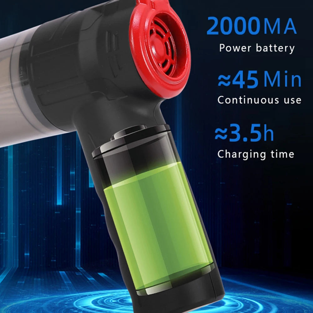 Portable High Power Wireless Vacuum Cleaner for Home and Car