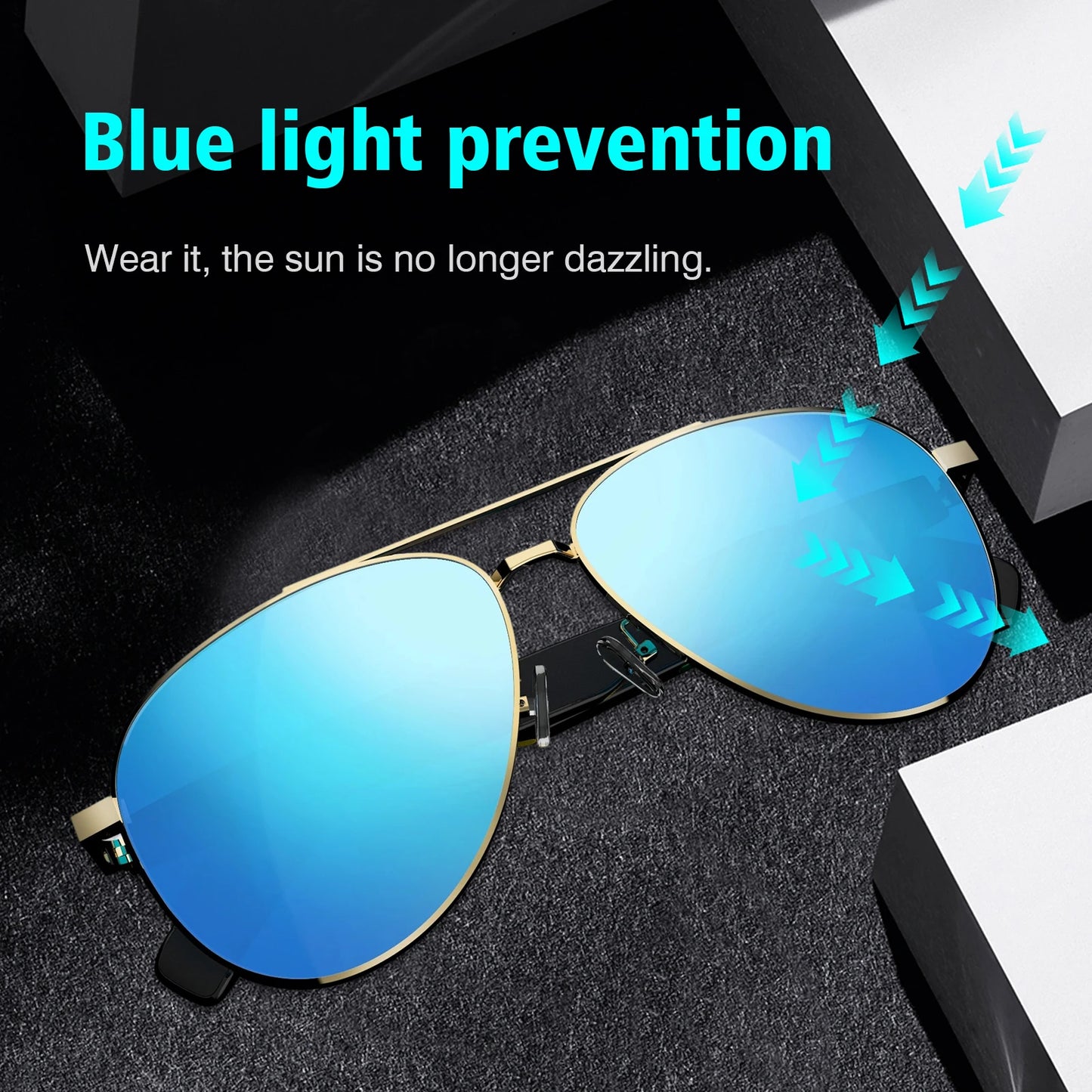 Smart Noise Reduction Glasses with Wireless Calls and Music