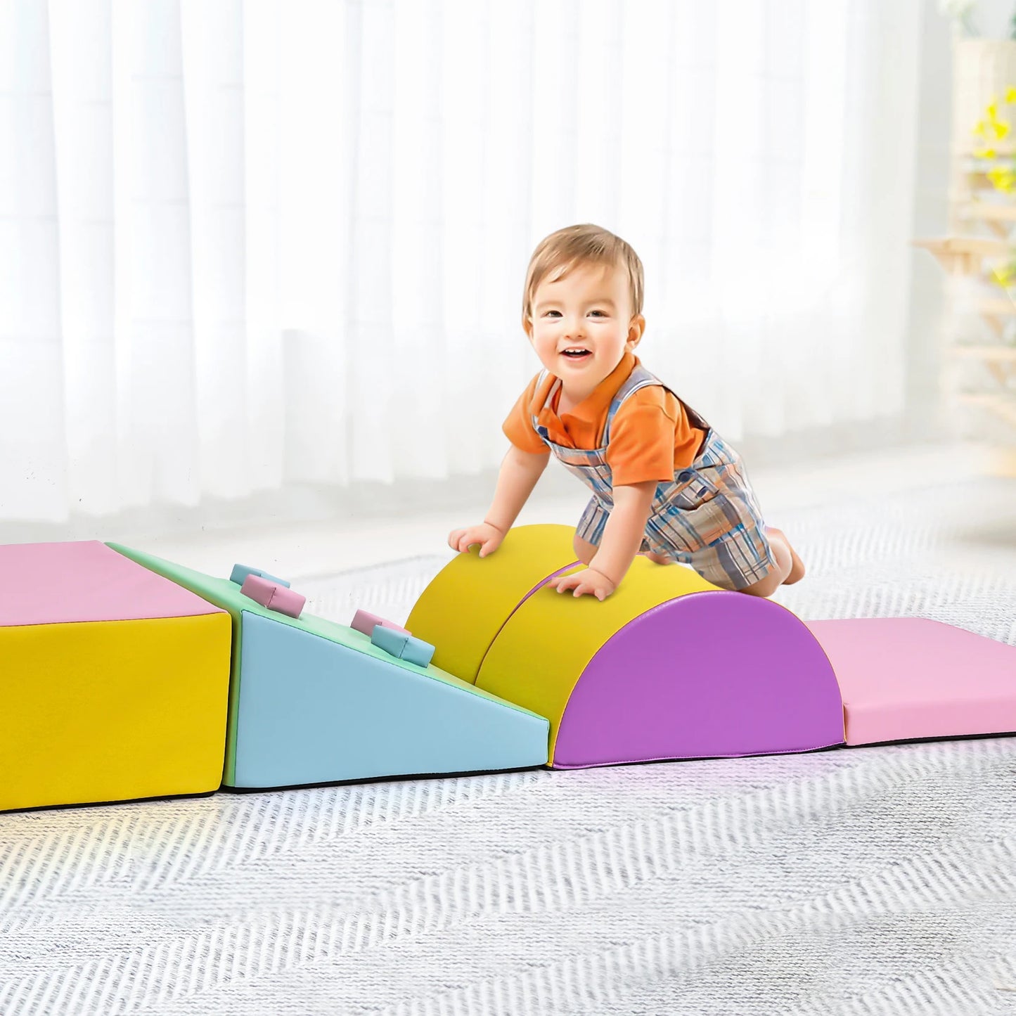 Foam Climbing Blocks for Toddlers and Preschoolers Play Set